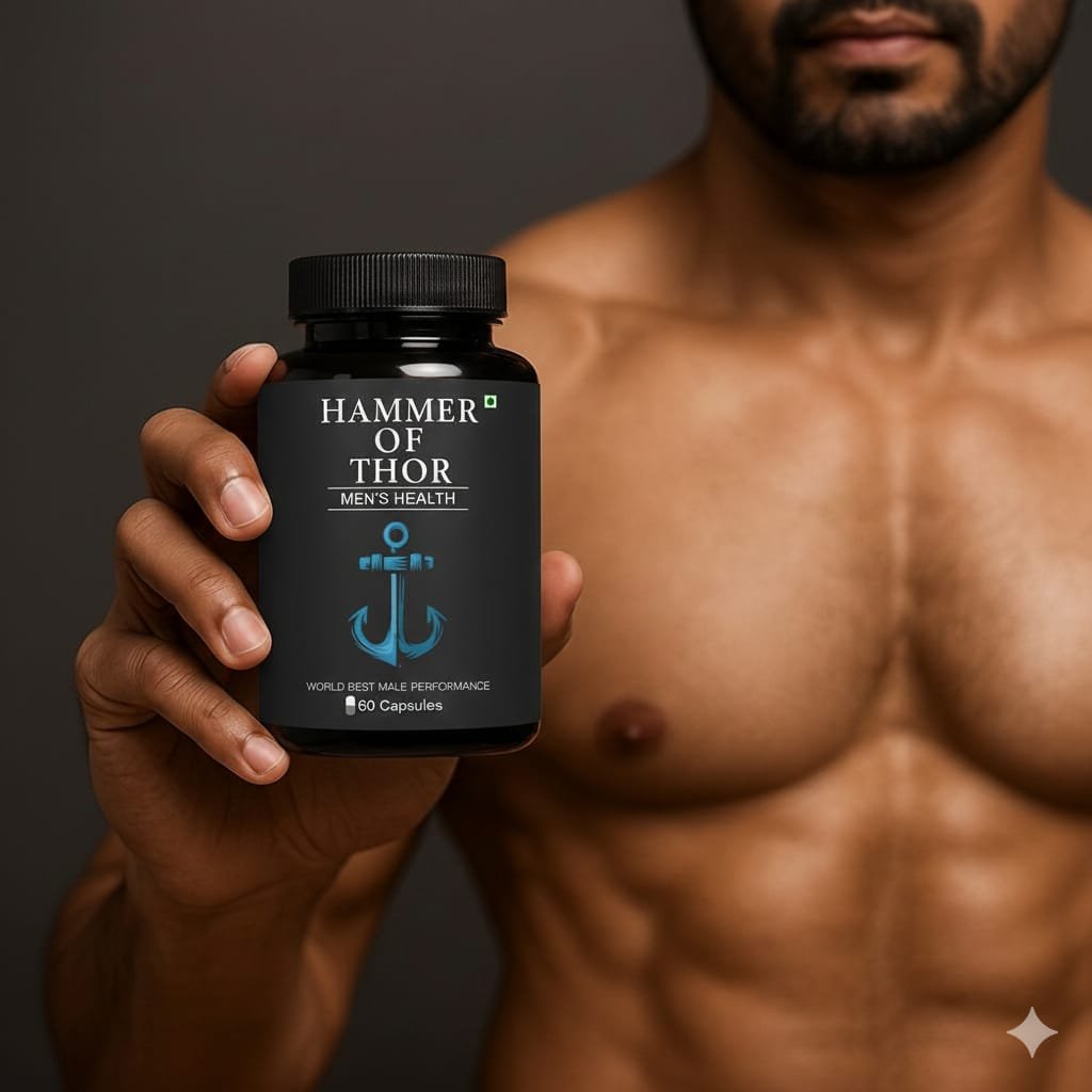 Confident man showcasing peak performance